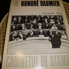 C-tin Suter - Honore Daumier -Cabinetul de stampe nr 10 ( 1980 )