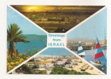 FA76-Carte Postala- ISRAEL - Greetings from Israel, circulata