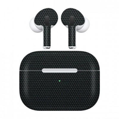 Folie Skin Apple AirPods Pro (2019) - ApcGsm Wraps Matrix Black foto