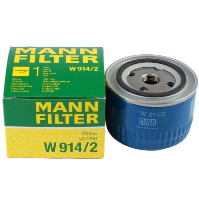 Filtru ulei Dacia 1300, 1310, 1410, Papuc benzina Mann 528738 W914/2-1 foto