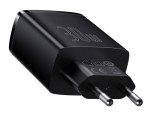 Cumpara ieftin Incarcator Retea Baseus USB TypeCx2USB B