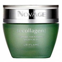 Crema de noapte antirid Ecollagen NovAge (Oriflame) foto