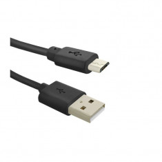 Qoltec Cablu USB Male - Micro USB Male 5P 1m Black foto