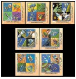 YEMEN Y.A.R. - 1969 ,EXPLORAREA SPATIULUI , APOLLO , SERIE MNH , NEDANTELATA, Nestampilat
