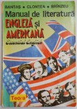 MANUAL DE LITERATURA ENGLEZA SI AMERICANA de BANTAS , CLONTEA , BRINZEU , 1995