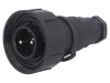 Conector circular cu 2 pini filet interior PX0736/P