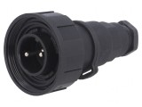 Conector circular cu 2 pini filet interior PX0736/P
