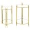 Set 2 masute cafea cu oglinda Golden Touch