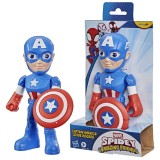 SPIDEY PRIETENII EXTRAORDINARI FIGURINA CAPTAIN AMERICA SUPRADIMENSIONATA 22.8CM