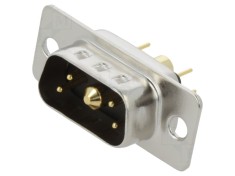 Conector D-Sub tată 5 PIN pentru PCB THT