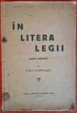 In litera legii. Schite sugubete - Paul Constant (1933)