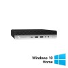 Calculator Refurbished HP ProDesk 600 G5 Mini, Intel Core i5-8500T 2.10 - 3.50GHz, 8GB DDR4, 256GB SSD + Windows 10 Home