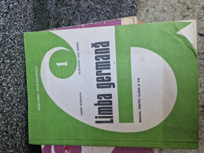 Manual Limba germană clasa a 5-a vintage