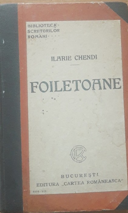 ILARIE CHENDI FOILETOANE
