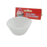 Set hartii pentru muffin, Albe, 3.5x7 cm, 30 buc