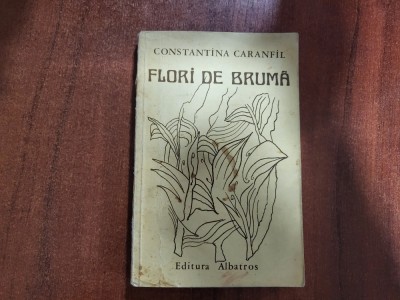 Flori de bruma de Constantina Caranfil foto