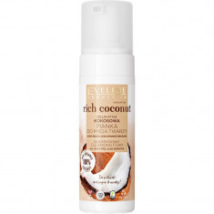 Eveline Cosmetics Rich Coconut demachiant spumant delicat cu probiotice 150 ml