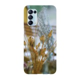 Husa compatibila cu Oppo A76 model decaying flowers, Silicon, TPU, Viceversa, Transparent, Carcasa