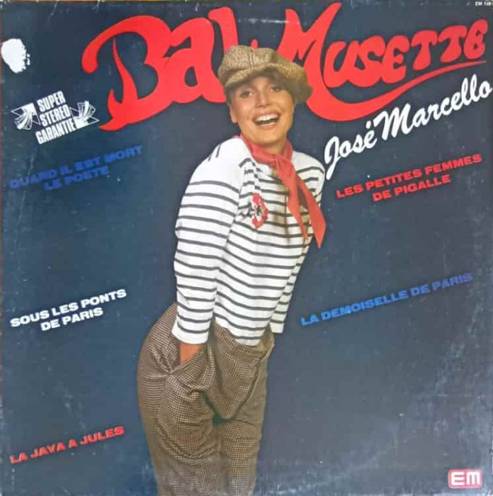 Disc vinil, LP. Bal Musette-JOSE MARCELLO