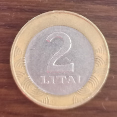 Moneda Lituania - 2 Litai 1999