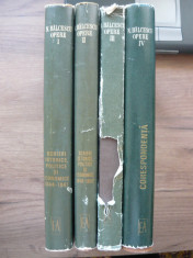 N. BALCESCU - OPERE - 4 volume ( editie critica ) foto