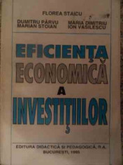 Efitienta Economica A Investitiilor - Colectiv ,539397 foto