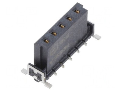 Conector PCB-PCB 5 PIN 2.54mm Har-flex Power foto