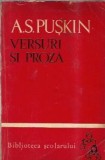 Versuri si proza - A. S. Puskin