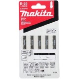 Makita B-26 - Set panze fierastrau pendular tija cu un prag de prindere (T) 70 mm metal taiere dreapta fina 5 bucati