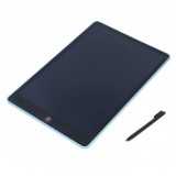 Cumpara ieftin Tableta grafica de desenat pentru copii,color de 16 inch diagonala, cu buton de stergere si creion - Albastru deschis, Dactylion