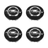 Set 4 Capace Janta Aliaj Opel 54MM NEGRU