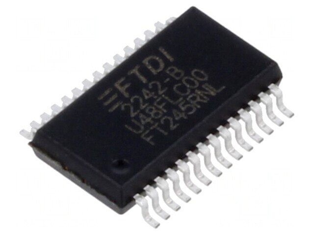 Interfață USB-FIFO 3,3-5,25V SSOP28