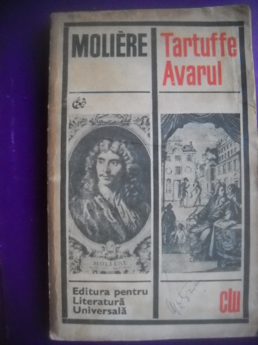 HOPCT TARTUFFE AVARUL / MOLIERE - 1969 -227 PAGINI