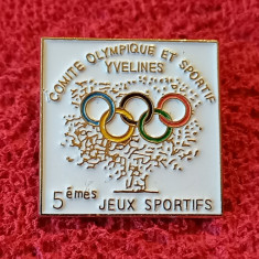Insigna olimpica - Comitetul Olimpic si Sportiv YVELINES