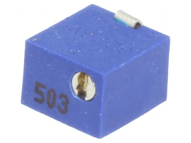 Potentiometru Multitura 50k&Omega; 250mW SMD Montare Verticală