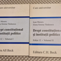 Drept constitutional si institutii politice 2 volume Ioan Muraru