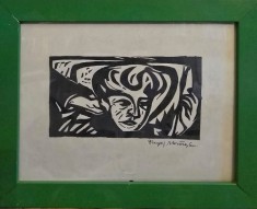 Tablou Dragos Morarescu - Personaj (grafica) foto
