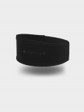 Bentiță de alergare cu protecție UV unisex - neagră, 4F Sportswear