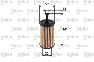VALEO 586509 Filtru ulei foto