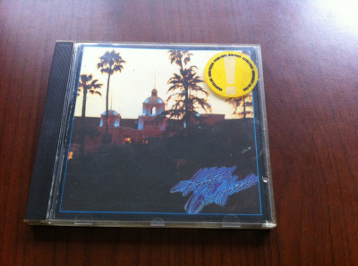 eagles hotel california album 1976 cd disc muzica rock asylum rec. germany VG++ foto