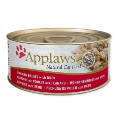 Conserva Applaws pentru pisici, Pui ?i Ra?a, 70 g foto