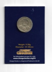 Marea Britanie CAPITALE BELFAST - 2010 - 1 Moneda 1 Pound foto