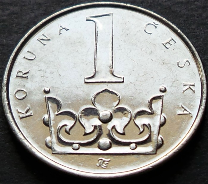 Moneda 1 COROANA - CEHIA, anul 2013 *cod 3720 A