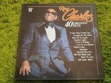 Editie Cartonata 3xLP VINIL Ray Charles &ndash; 40 Greatest Hits (VG++)