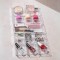 Set Organizator Sertare 8 piese (1 cu 6 compart. 21x9x5cm, 1 cu 3 compart.21x9x5cm, 1 de 21x9x5cm, 2 de 10,5x9x5cm, 3 de 7x9x5cm), Acril, Transparent