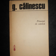 George Calinescu - Principii de estetica (1974, editie cartonata)