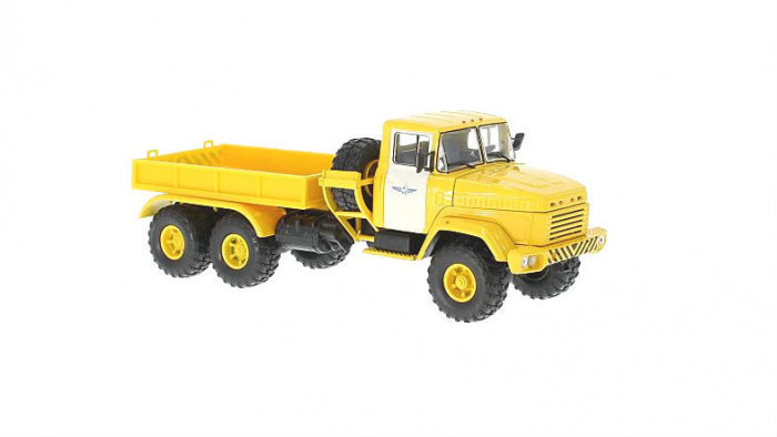 Macheta camion KrAZ 6446 B.T galben, 1:43 Special Co