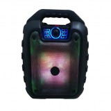 Boxa Portabila Cu Bluetooth , MicroSD , USB , Auxiliar , Radio , Intrare Microfon , Negru