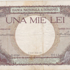 ROMANIA 1000 LEI 1938 F