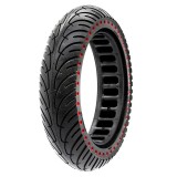 Cauciuc anvelopă plină Nedong 8.5x2-6.1/B34 cu puncte roșii pentru trotinete electrice | Motorevolution
